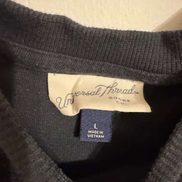 Universal Thread Charcoal Sweatshirt - Picture 2 of 3